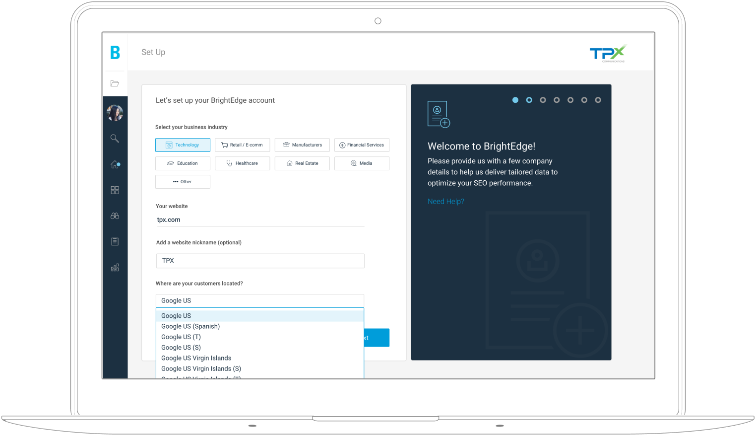 Clarified product dashboard